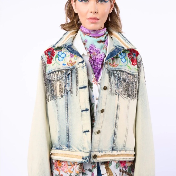 Aratta Jackets & Blazers - ARATTA COUNTRY QUEEN
EMBELLISHED DENIM JACKET